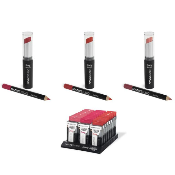 ESPOSITORE LIP DUO CREAMY (LIPSTICK+LIP LINER) 24 PZ