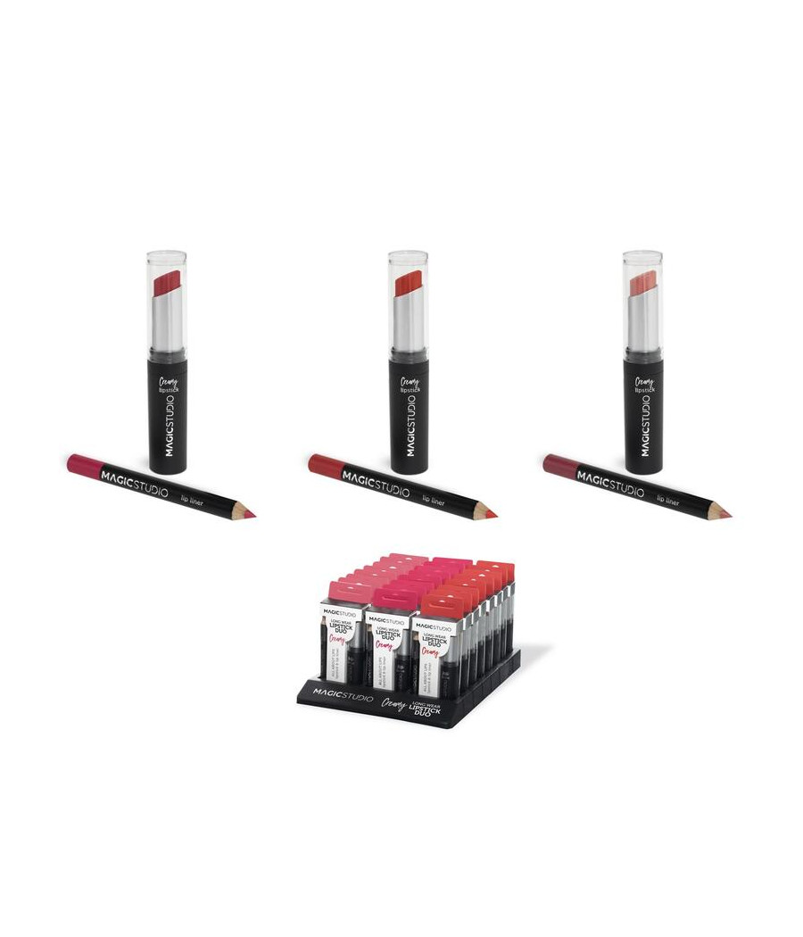 ESPOSITORE LIP DUO CREAMY (LIPSTICK+LIP LINER) 24 PZ