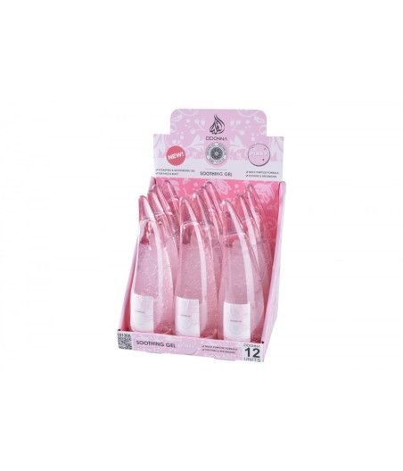 ESPOSITORE GEL CALMANTE CORPO PINKY 260ML 12PZ.