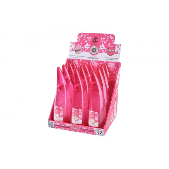 ESPOSITORE GEL CALMANTE CORPO CANDY 260ML 12PZ.