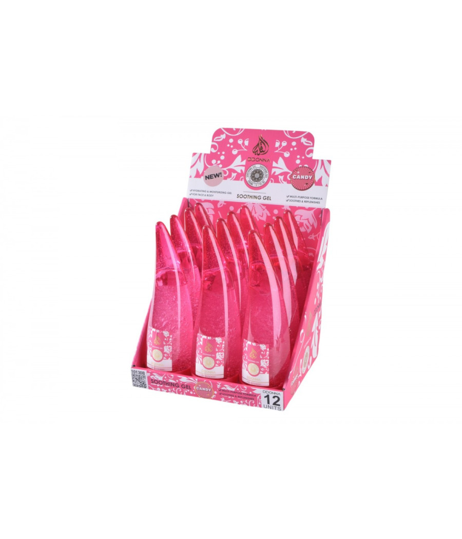 ESPOSITORE GEL CALMANTE CORPO CANDY 260ML 12PZ.