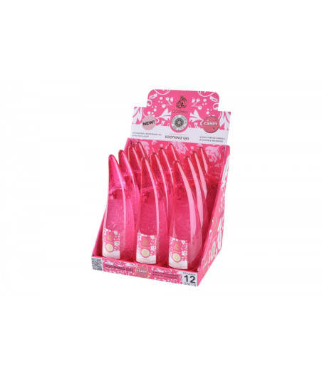 ESPOSITORE GEL CALMANTE CORPO CANDY 260ML 12PZ.