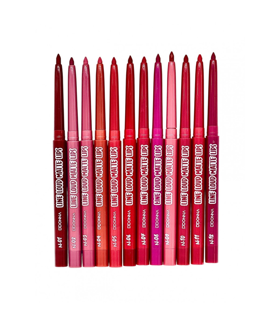 ESPOSITORE MATITA LABBRA MATTE 72 PZ 12 COLORI