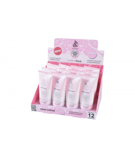 ESPOSITORE CREMA MANI PINKY 12PZ