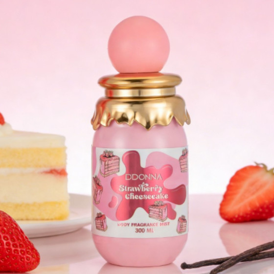 BODY MIST STRAWBERRY CHEESCAKE 300ML