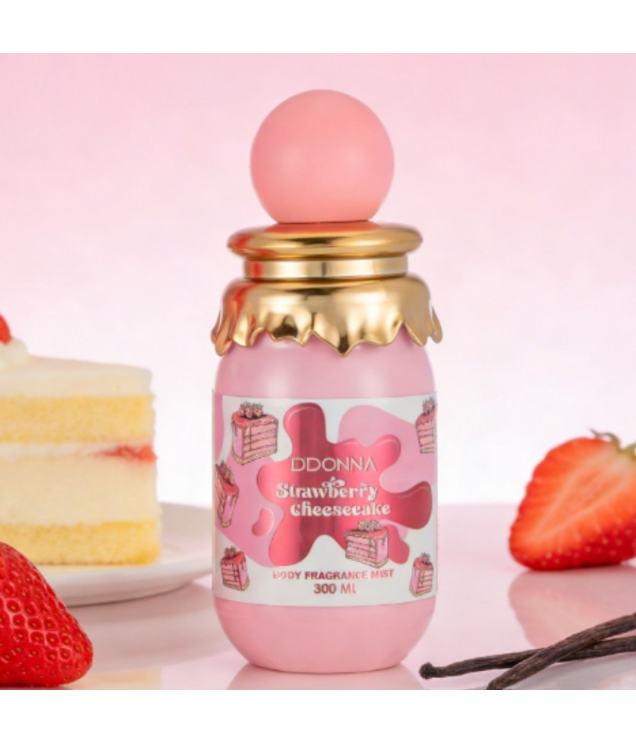 BODY MIST STRAWBERRY CHEESCAKE 300ML