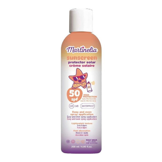PROTEZIONE SOLARE WATERPROOF MARTINELIA SPF50 200ML