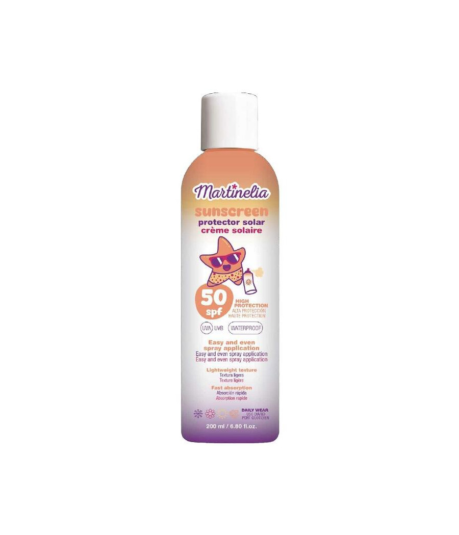 PROTEZIONE SOLARE WATERPROOF MARTINELIA SPF50 200ML