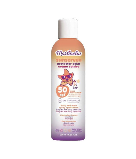 PROTEZIONE SOLARE WATERPROOF MARTINELIA SPF50 200ML