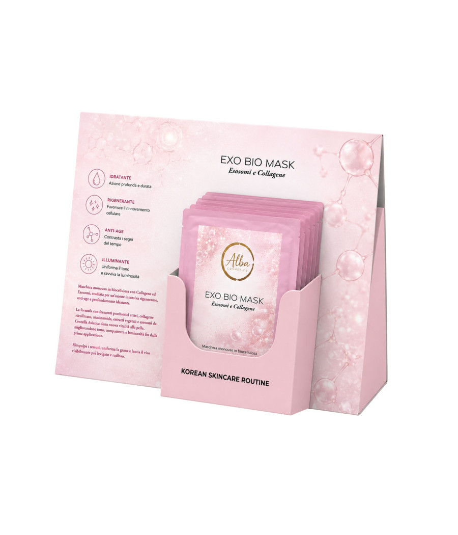 IMPIANTO EXO BIO MASK 10 PZ + ESPOSITORE