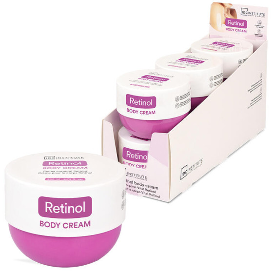 ESPOSITORE CREMA CORPO RETINOLO 200ML 6PZ.