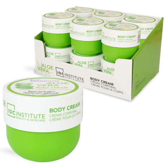 ESPOSITORE CREMA CORPO ALOE VERA 500GR.  12PZ.