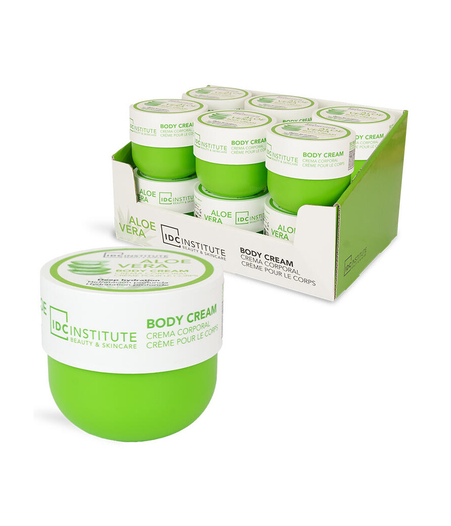 ESPOSITORE CREMA CORPO ALOE VERA 500GR.  12PZ.