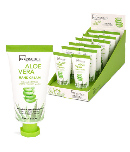 ESPOSITORE CREMA MANI ALOE 30ML 12PZ.