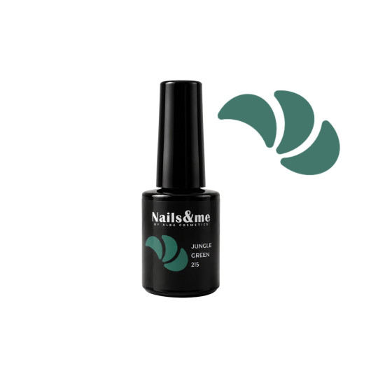 SMALTO GEL SEMIPERMANENTE JUNGLE GREEN N.215 10 ML