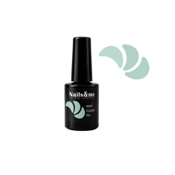 SMALTO GEL SEMIPERMANENTE MINT CLOUD N.153 10 ML