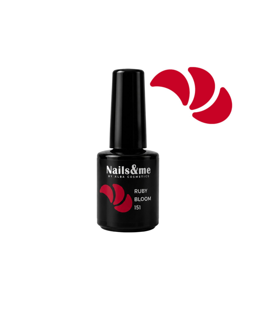 SMALTO GEL SEMIPERMANENTE RUBY BLOOM N.151 10 ML