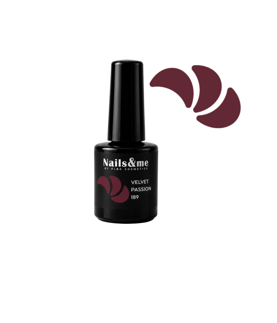 SMALTO GEL SEMIPERMANENTE VELVET PASSION N.189 10 ML