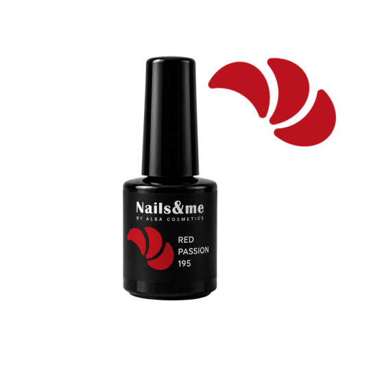 SMALTO GEL SEMIPERMANENTE RED PASSION N.195 10 ML