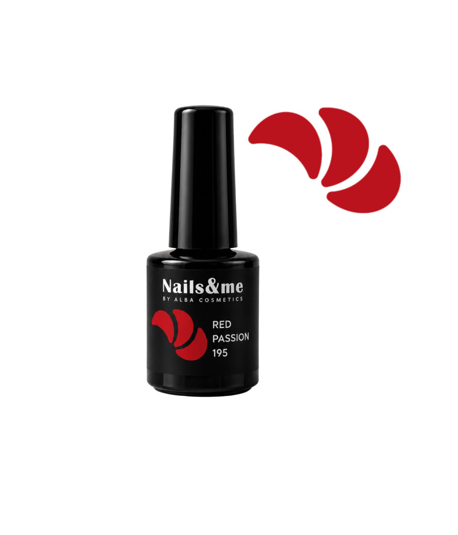 SMALTO GEL SEMIPERMANENTE RED PASSION N.195 10 ML