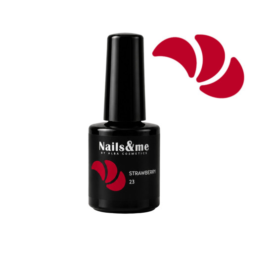 SMALTO GEL SEMIPERMANENTE STRAWBERRY N.23 10 ML