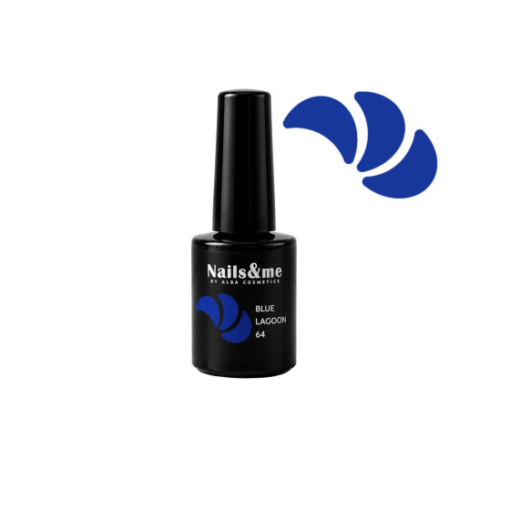 SMALTO GEL SEMIPERMANENTE BLUE LAGOON N.64 10 ML