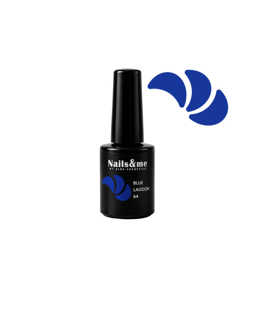 SMALTO GEL SEMIPERMANENTE BLUE LAGOON N.64 10 ML