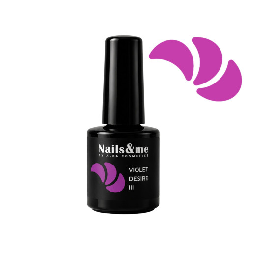 SMALTO GEL SEMIPERMANENTE VIOLET DESIRE N.111 10 ML