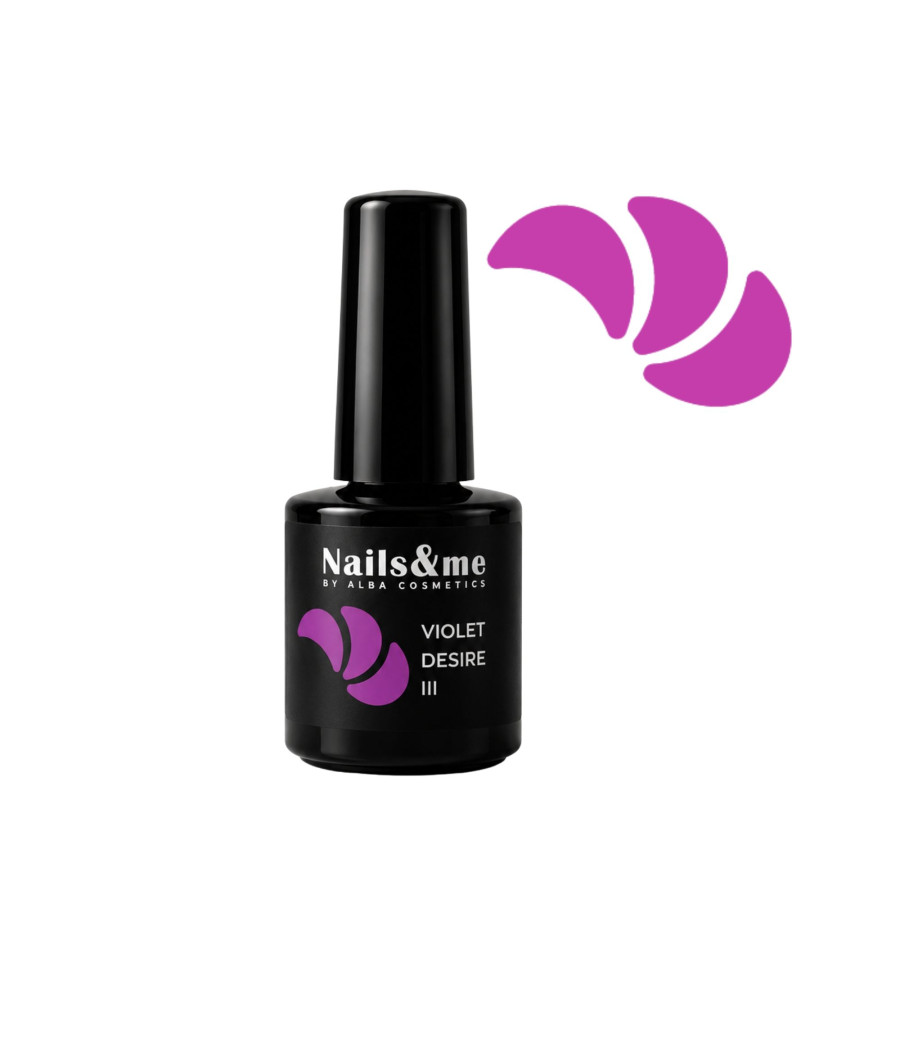 SMALTO GEL SEMIPERMANENTE VIOLET DESIRE N.111 10 ML