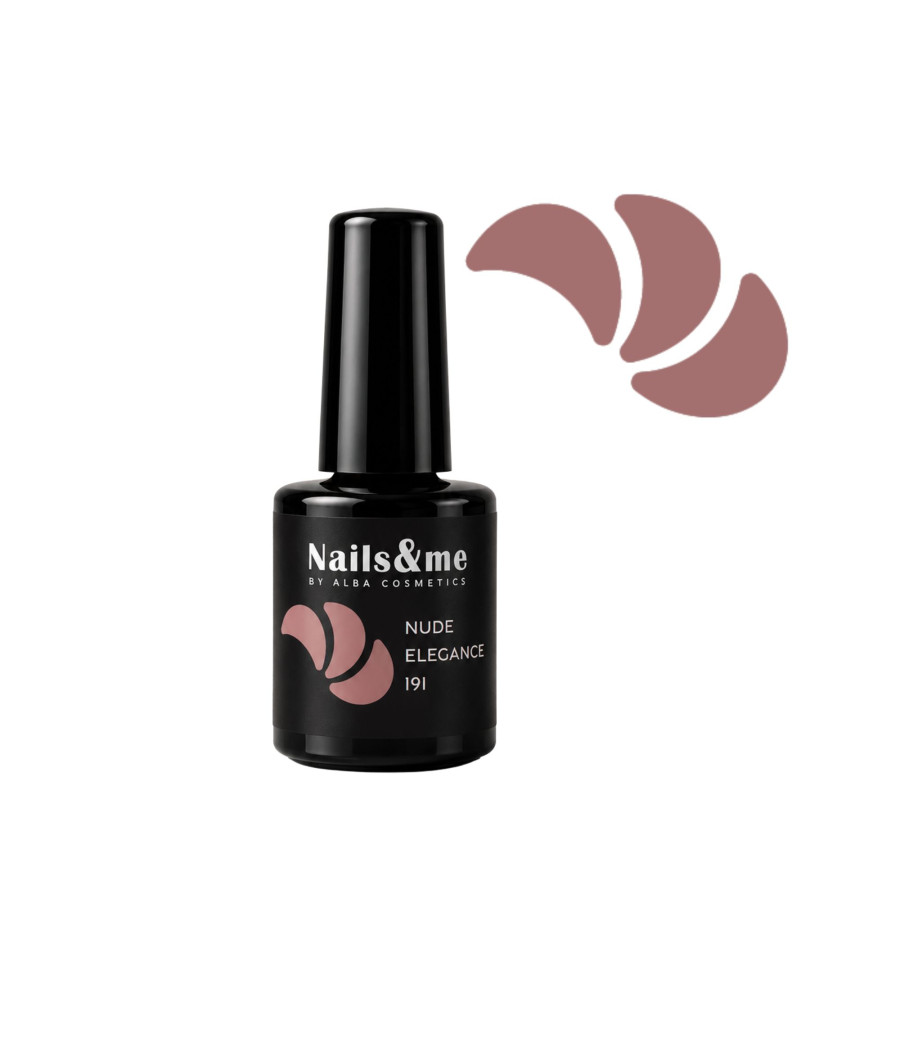 SMALTO GEL SEMIPERMANENTE NUDE ELEGANCE N.191 10 ML
