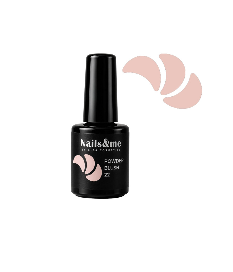 SMALTO GEL SEMIPERMANENTE POWDER BLUSH N.22 10 ML