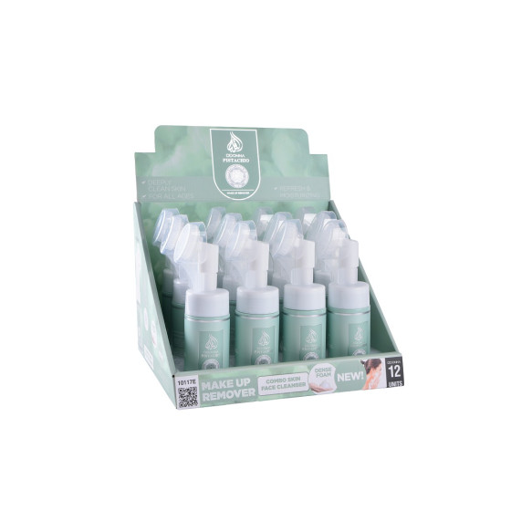 ESPOSITORE MAKE UP CLEASING PISTACCHIO 12PZ.