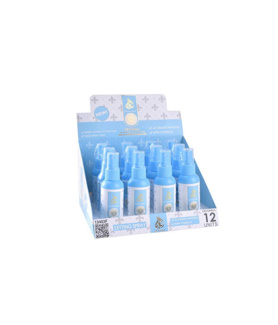 ESPOSITORE FISSATORE MAKE-UP BIANCO LATTE 12 PZ.