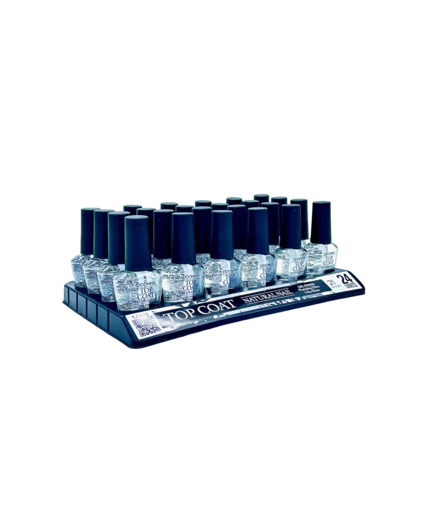 ESPOSITORE SMALTO EFFETTO GEL TOP COAT 24PZ.