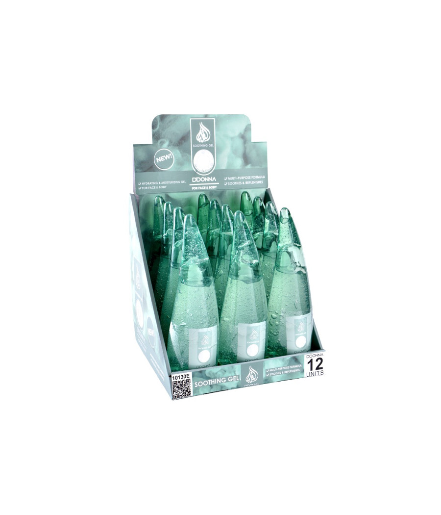 ESPOSITORE GEL CALMANTE CORPO PISTACCHIO 260ML 12PZ.