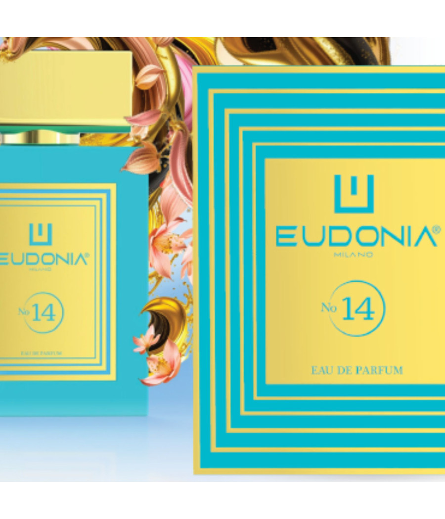 EUDONIA EAU DE PARFUM N.14 80 ML ISPIRATO A BLACK OPIUM (YVES SAINT LAURENT)