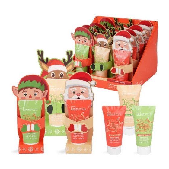 IDC INSTITUTE CHRISTMAS HAND CREAM ESPOSITORE 12PZ.