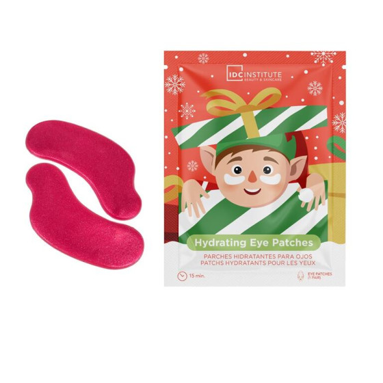 IDC INSTITUTE CHRISTMAS HYDRATING EYE PATCHES ESPOSITORE  12PZ.