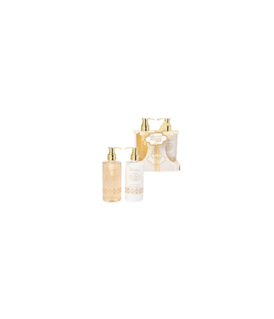 IDC INSTITUTE SCENTED BATH GOLD SHOWER DUO