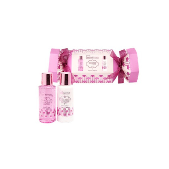 IDC INSTITUTE SCENTED BATH ROSE CANDY SET 2 PCS