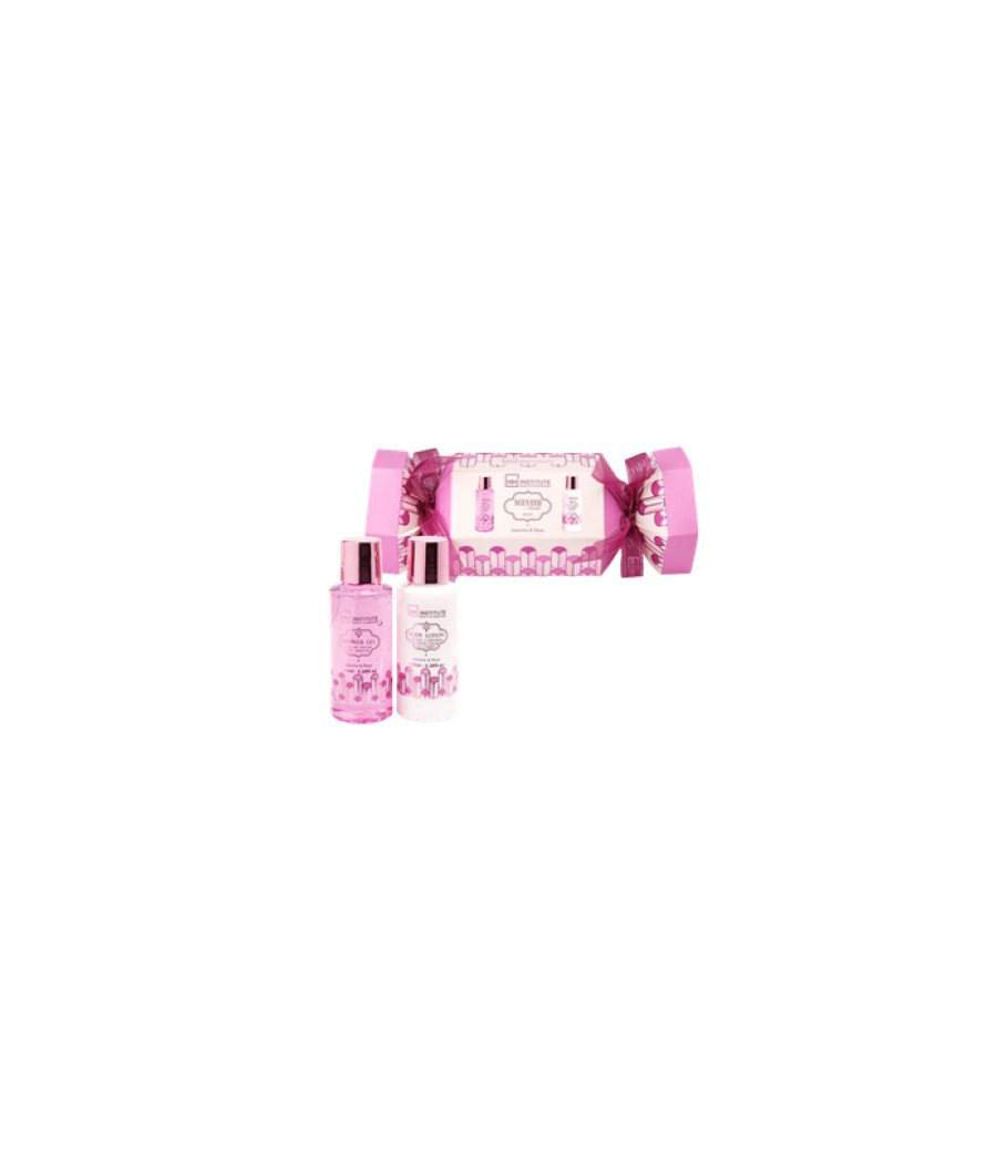 IDC INSTITUTE SCENTED BATH ROSE CANDY SET 2 PCS