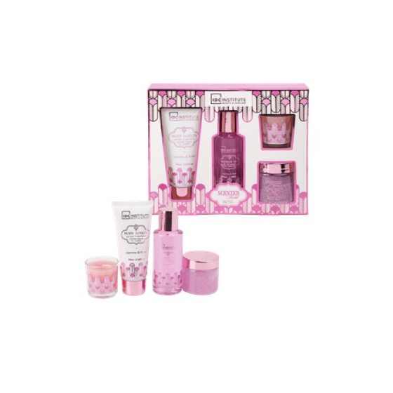 IDC INSTITUTE SCENTED BATH ROSÉ PERFECT BATH 4PCS