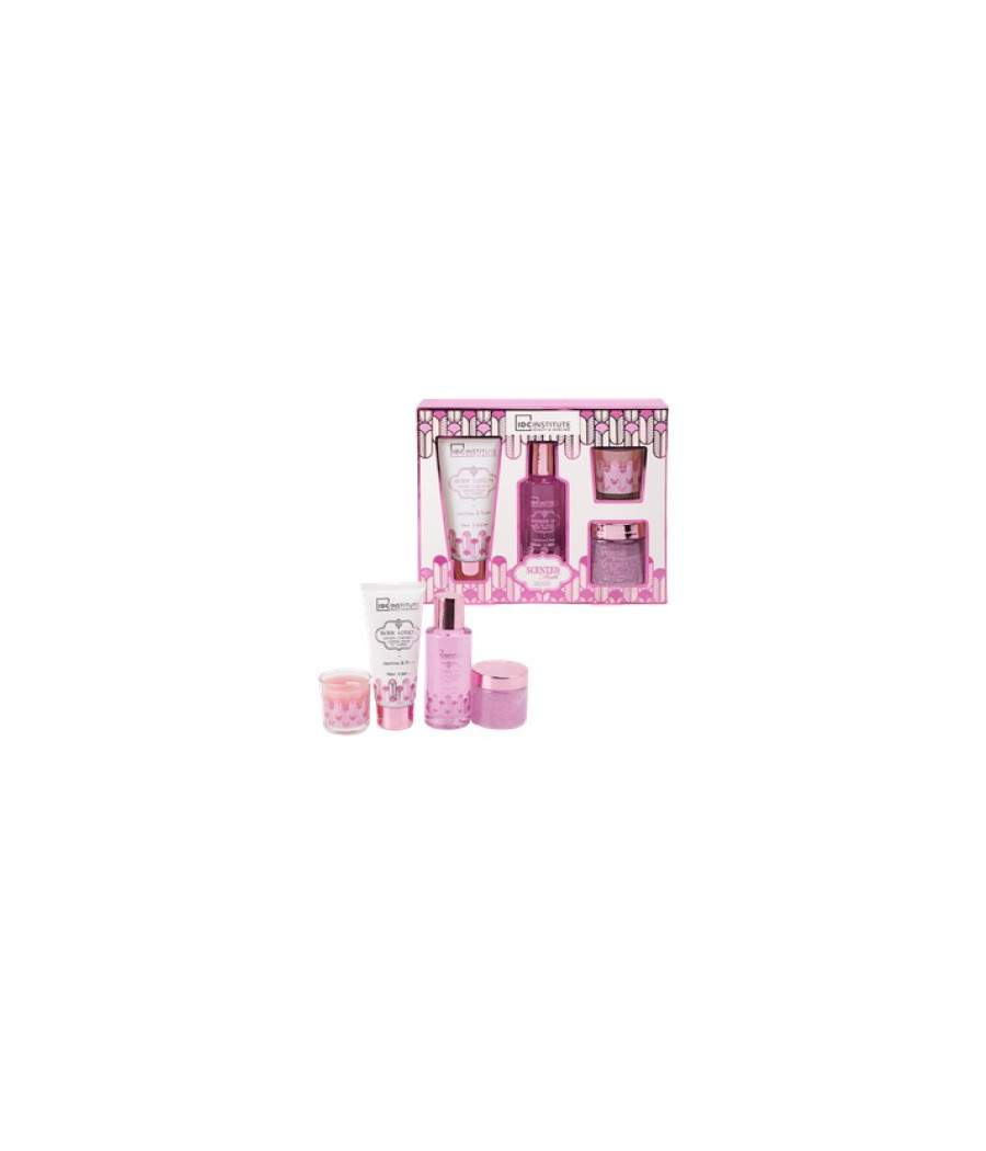IDC INSTITUTE SCENTED BATH ROSÉ PERFECT BATH 4PCS