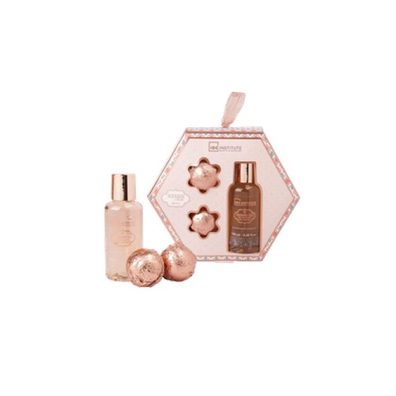 IDC INSTITUTE SCENTED BATH BRONZE GIFT SET 3 PCS
