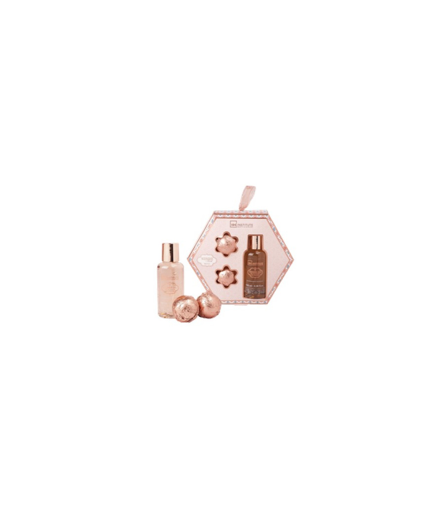 IDC INSTITUTE SCENTED BATH BRONZE GIFT SET 3 PCS