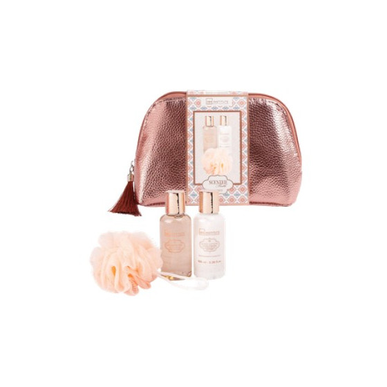 IDC INSTITUTE SCENTED BATH BRONZE BAG SET 4PCS