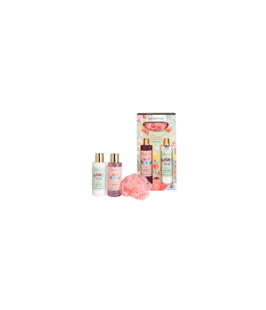 IDC INSTITUTE SCENTED GARDEN PERFECT SHOWER 3PCS