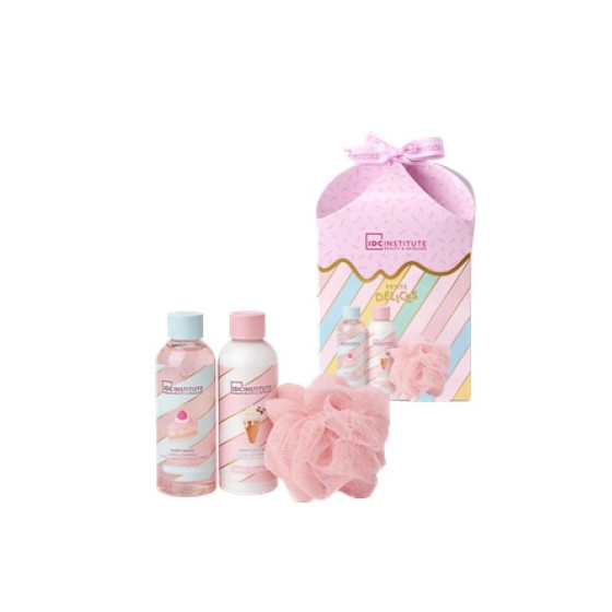 IDC INST.PETITS DÉLICES PURE BLISS SHOWER SET 3PCS