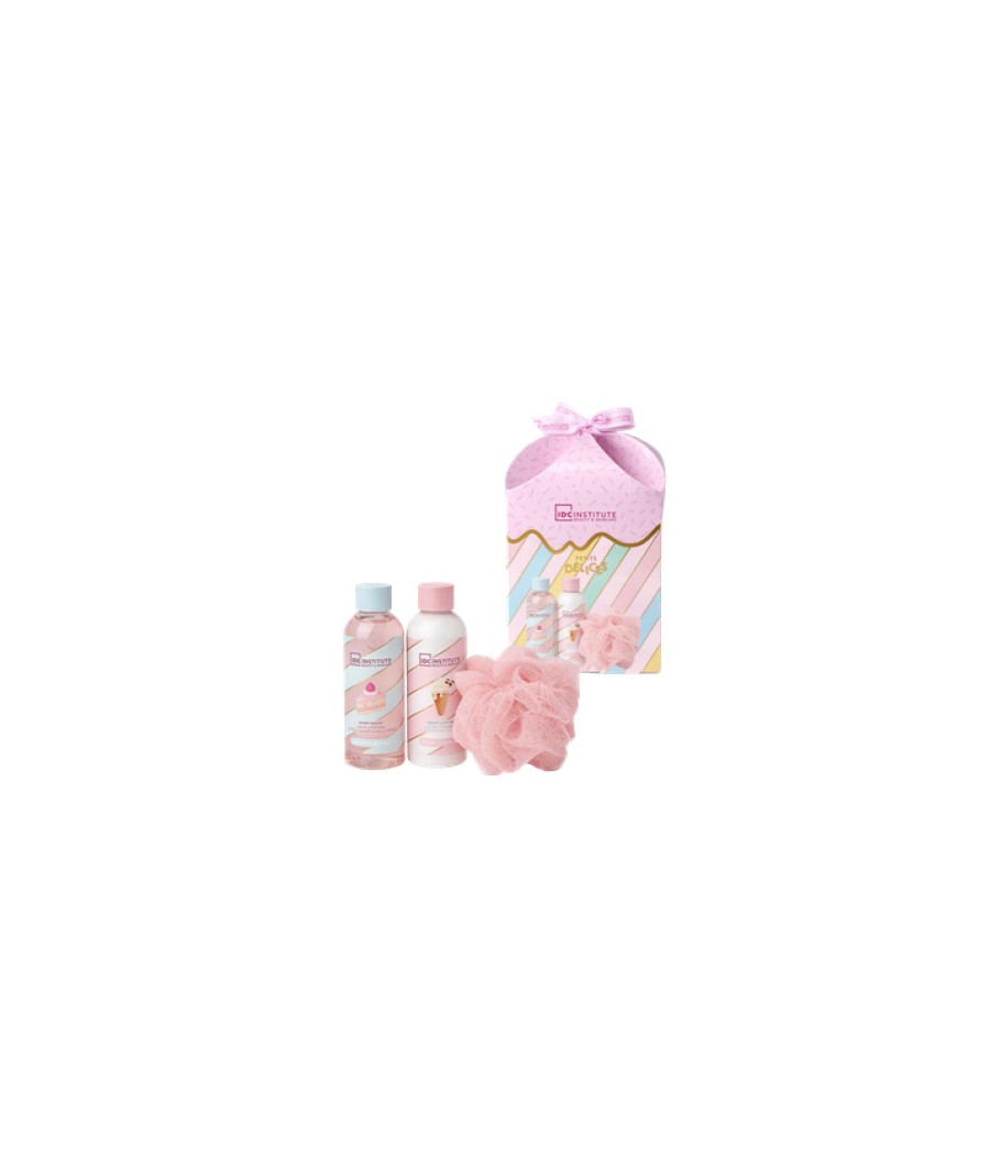 IDC INST.PETITS DÉLICES PURE BLISS SHOWER SET 3PCS