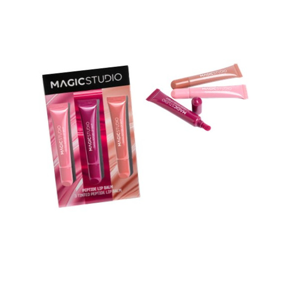 MAGIC STUDIO PEPTIDE LIP BALM TRIO